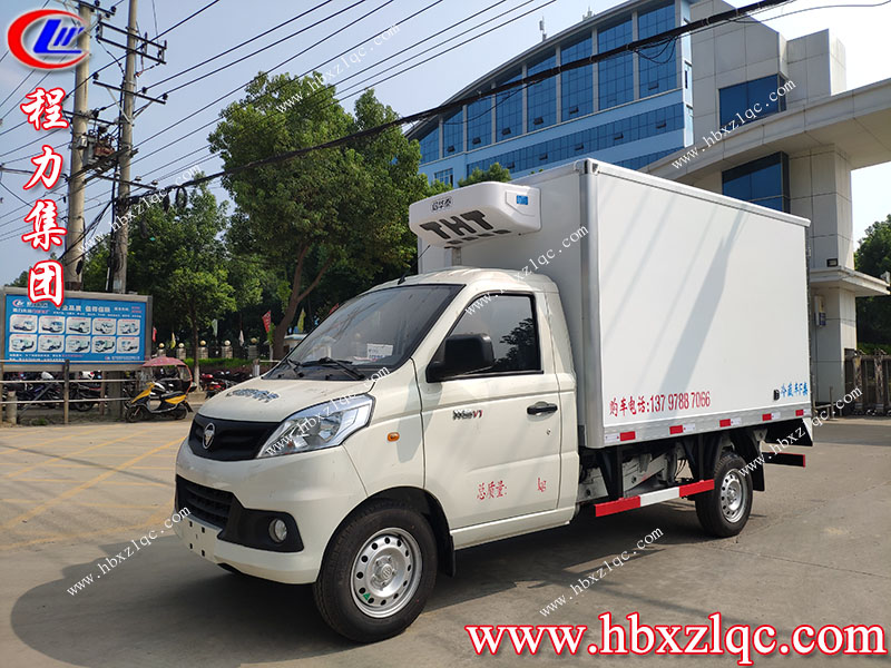 湖北程力集團(tuán)創(chuàng)路上的好幫手福田祥菱冷藏車(chē)！